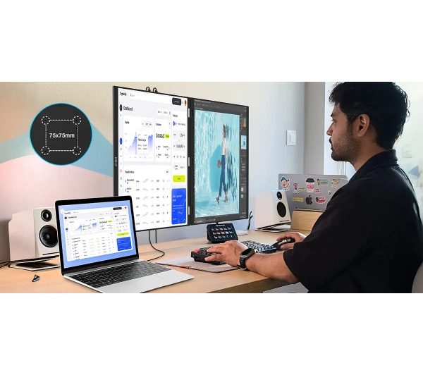 Zeuslap Z18W  2x 18,5" Full HD IPS 120Hz 3ms Przenośny - Kup na Raty - RRSO 0%