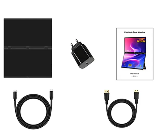 Zeuslap Z18W  2x 18,5" Full HD IPS 120Hz 3ms Przenośny - Kup na Raty - RRSO 0%