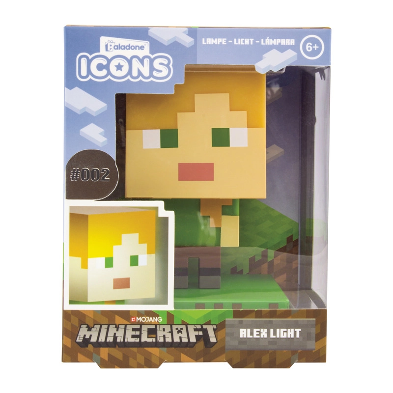 Lampka Paladone Minecraft Alex Icon Light