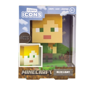 Lampka Paladone Minecraft Alex Icon Light