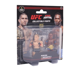 PMI Kids World UFC Octagon Fighters S1 Collectible Fights - Pereira Vs. Adesanya 2