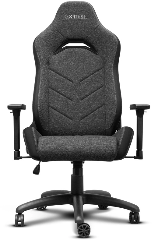 Fotel Trust GXT 723 Ruya do 150kg Tkanina Szary