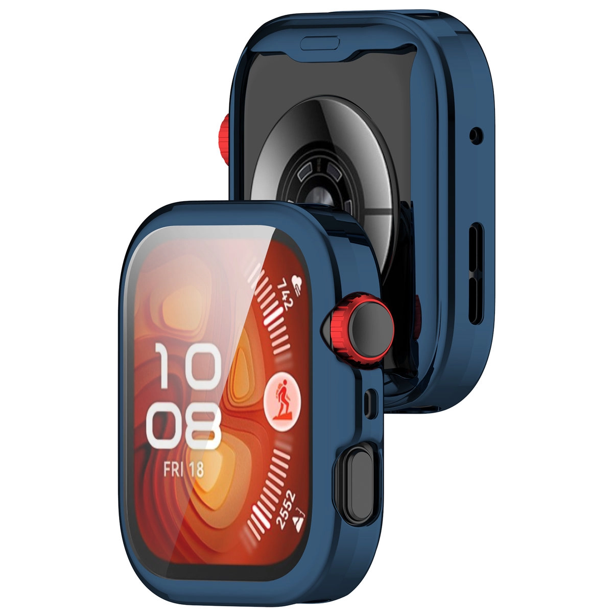 Nakładka na tarczę Bizon Felipe do Huawei Watch Fit 4 Pro niebieski