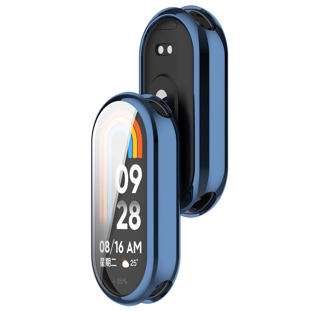 Nakładka na tarczę Bizon Felipe do Xiaomi Smart Band 10 niebieski