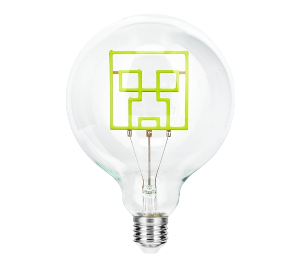 Paladone LED Neon Bulb E27 Minecraft Creeper