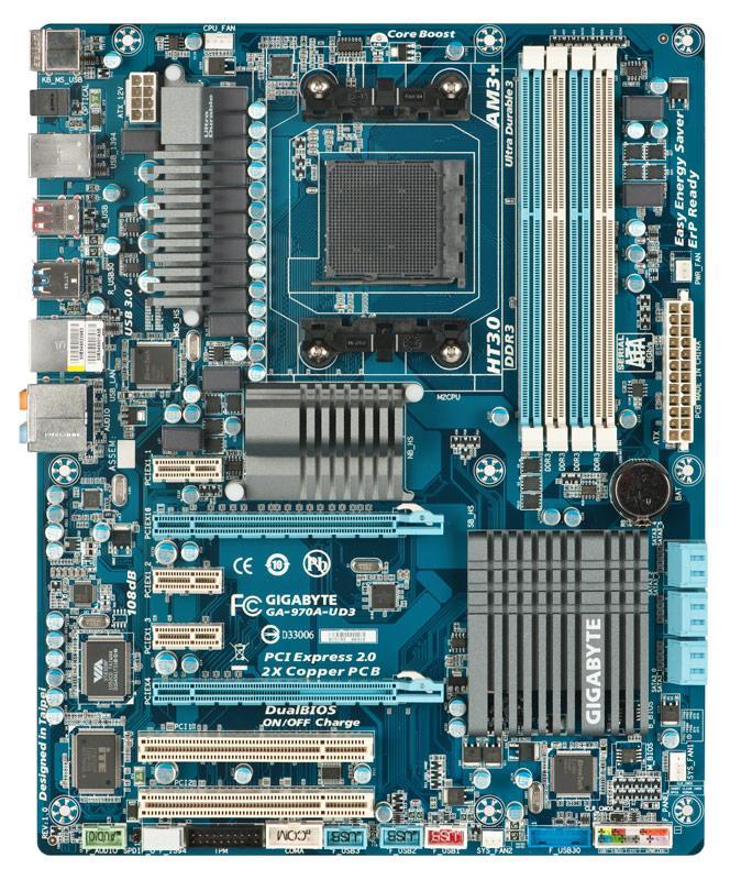 Płyta główna Gigabyte GA-970A-UD3 AMD 970 Socket AM3+