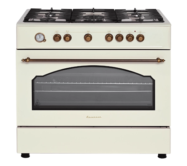 Kuchnie - Ravanson KWGE-90ARC Termoobieg Rożen Grill