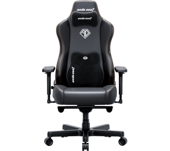 Fotel Anda Seat Kaiser 3E XL Gamingowy do 150kg Skóra ECO Czarny