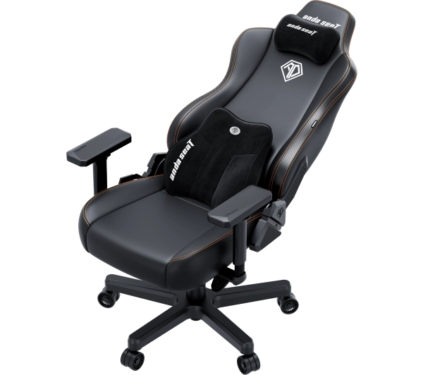 Anda Seat Kaiser 3E XL Gamingowy do 150kg Skóra ECO Czarny - Kup na Raty - RRSO 0%