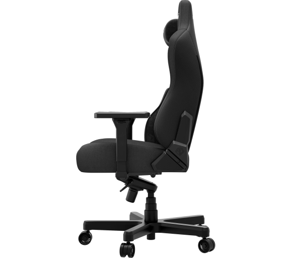 Anda Seat Kaiser 3E XL Gamingowy do 150kg Tkanina Czarny - Kup na Raty - RRSO 0%