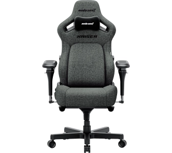 Fotel Anda Seat Kaiser 4 V2 XL Gamingowy do 150kg Tkanina Ciemnoszary