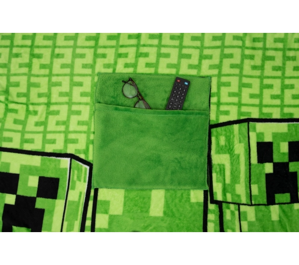 Paladone Minecraft Creeper Cushion / Blanket 2w1