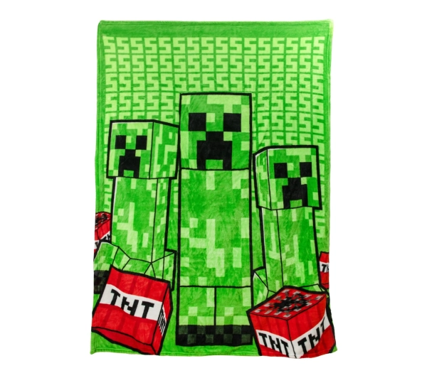 Paladone Minecraft Creeper Cushion / Blanket 2w1