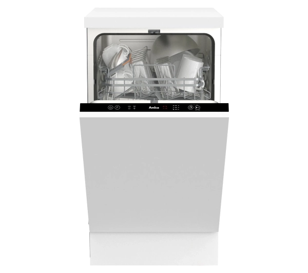 Zmywarki do zabudowy - Amica DIF41E4iE 44,8cm Kosz na sztućce