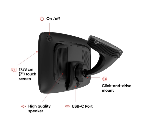 TomTom GO Camper Max Gen. 2 7" mapa Świata - Kup na Raty - RRSO 0%