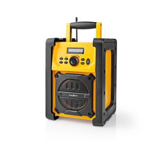 Radioodbiornik Nedis RDFM3100YW Radio FM Bluetooth Warsztatowe Żółto-czarny