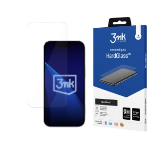 Szkło hartowane 3mk HardGlass do iPhone 16 Pro / 17 / 17 Pro