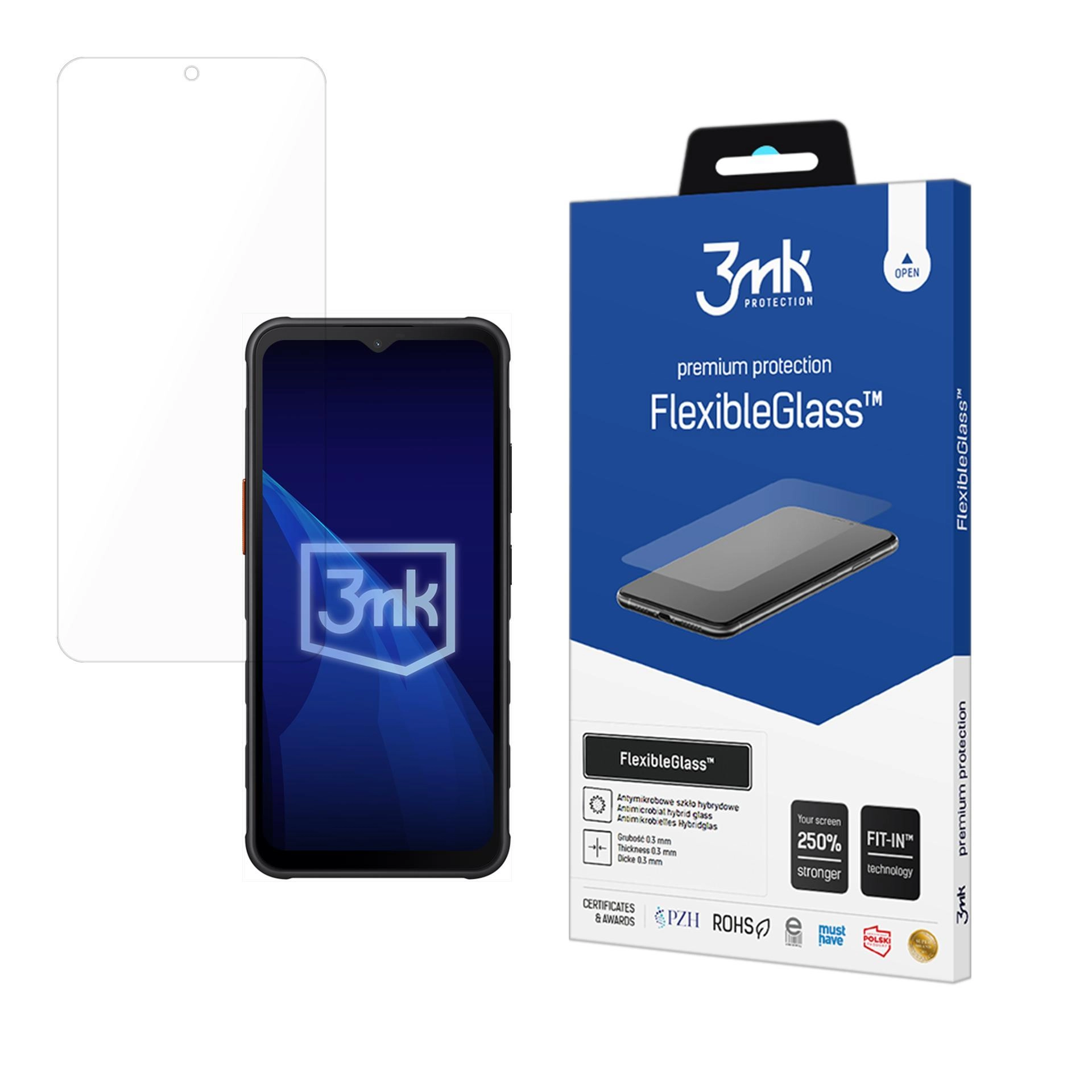 Szkło hybrydowe 3mk FlexibleGlass do Samsung Galaxy XCover 7 Pro
