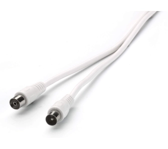 Kabel antenowy Vivanco 48504 5m Biały