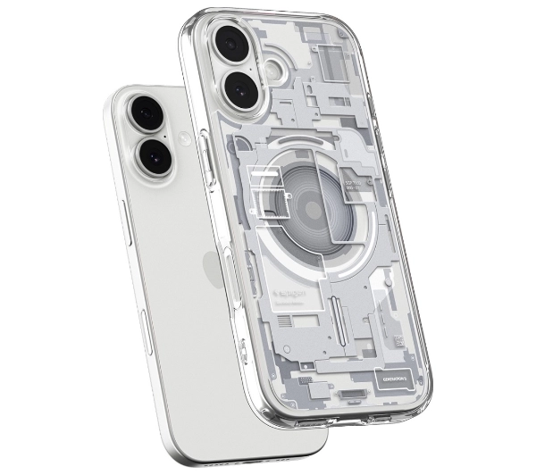 Spigen Ultra Hybrid Mag MagSafe do iPhone 17 zero one biały
