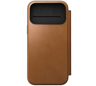 Etui Nomad Modern Leather Folio do iPhone 17 Pro Max Jasnobrązowy