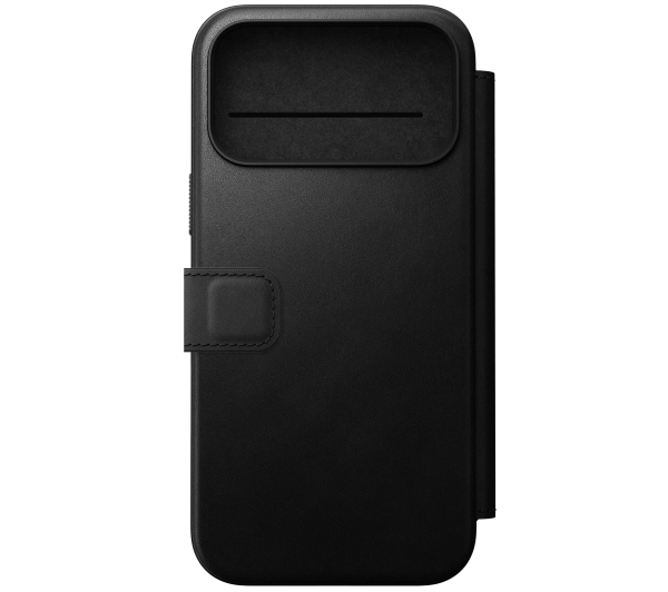Nomad Modern Leather Folio do iPhone 17 Pro Max Czarny
