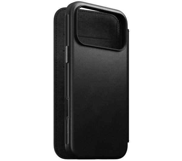 Nomad Modern Leather Folio do iPhone 17 Pro Max Czarny