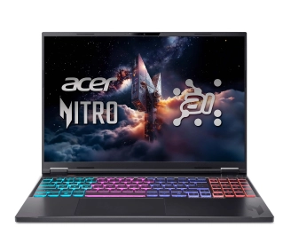 Acer Nitro 16 AI AN16-61 16" 180Hz Ryzen AI 9 365 32GB RAM 1TB Dysk SSD RTX5070Ti DLSS4 Win11 Pro Czarny Funkcje AI - Kup na Raty - RRSO 0%