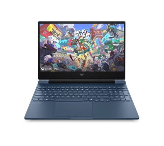 Laptop gamingowy HP Victus 15-fb3027nw 15,6" 144Hz R7 7445H 16GB RAM 512GB Dysk SSD RTX4050 DLSS3 Win11 Niebieski Funkcje AI