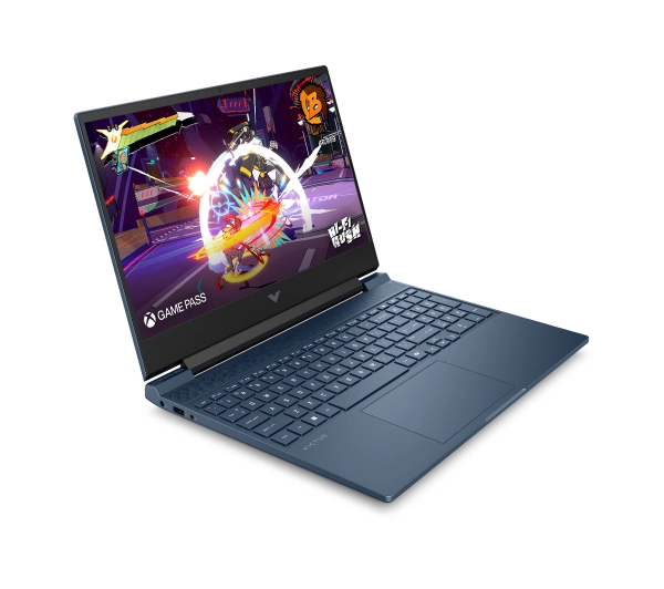 HP Victus 15-fb3027nw 15,6" 144Hz R7 7445H 16GB RAM 512GB Dysk SSD RTX4050 DLSS3 Win11 Niebieski Funkcje AI - Kup na Raty - RRSO 0%