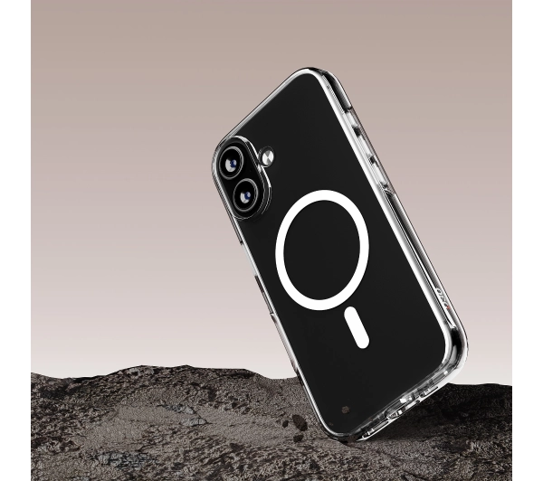 Puro Clear D3O do iPhone 17 Przezroczysty