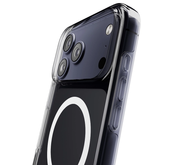 Puro D3O do iPhone 17 Pro Przeźroczysty