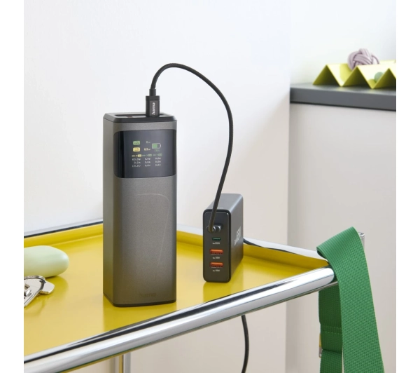 Hama 201741 Power Pack High Power 20000mAh 65W Szary