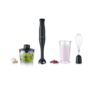Blender Severin SM 3762 350W Rozdrabniacz Końcówka do ubijania