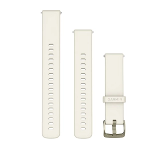 Pasek Garmin Silikonowy 18mm Kremowy