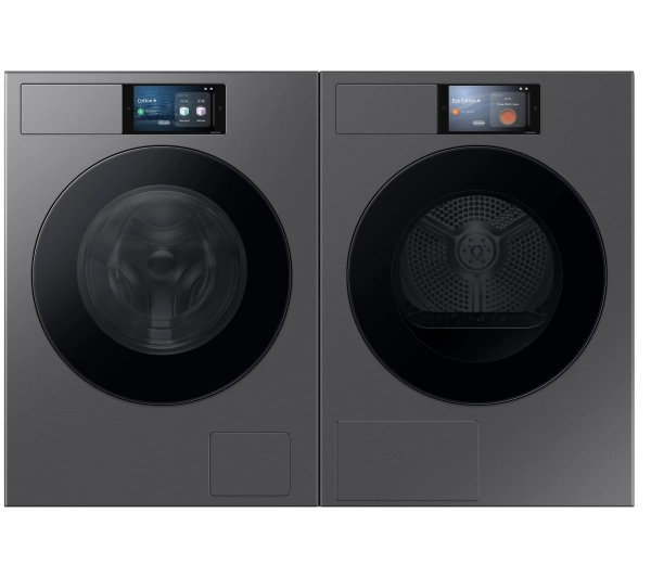 Zestawy pralka i suszarka - Samsung pralka Bespoke WF90F09C4SU4 9kg 1400obr/min + suszarka Bespoke DV90F09F4SU4 60cm 9kg Zdalne sterowanie