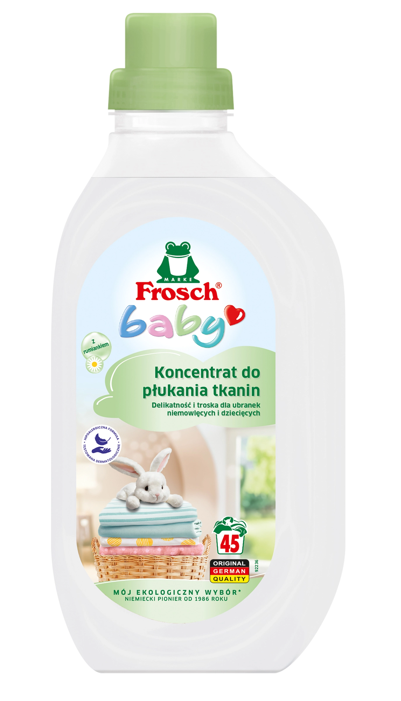 Balsam do płukania Frosch Baby 900ml