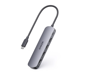 Hub USB Anker PowerExpand A8357HA0 5w1 USB-C Szary