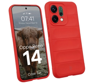Bizon Pancerne Tur do Oppo Reno 14 Czerwony