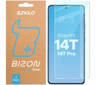 Szkło hartowane Bizon Clear Duo do Xiaomi 14T / 14T Pro