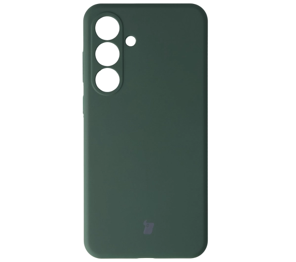 Bizon Silikonowe Soft do Samsung Galaxy S25 FE Ciemnozielony
