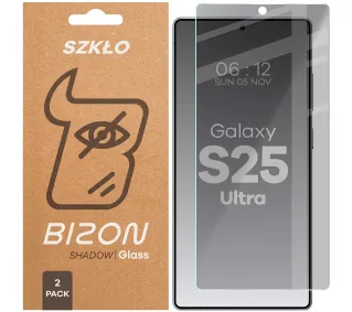 Bizon prywatyzujące Clear Shadow Duo do Samsung Galaxy S25 Ultra