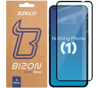 Szkło hartowane Bizon Edge Duo do Nothing Phone 1