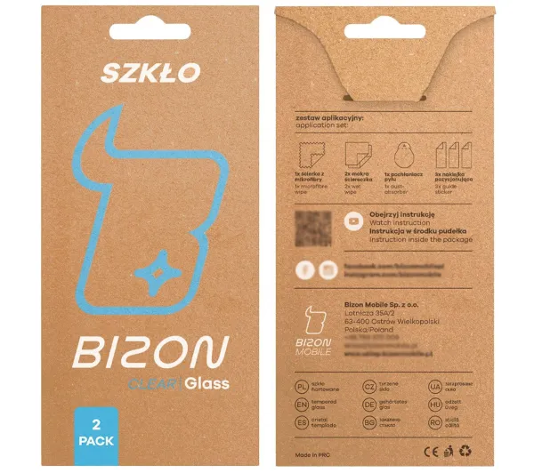 Bizon Clear Duo do Xiaomi Redmi Note 12 Pro 5G / 12 Pro+ 5G