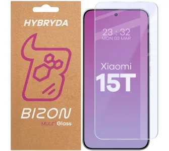 Szkło hybrydowe Bizon Elastyczne Mule do Xiaomi 15T