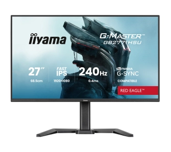 Monitor iiyama G-Master Red Eagle GB2771HSU-B1 27" Full HD Fast IPS 240Hz 0.4 MPRT Gamingowy