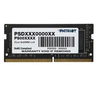 Pamięć Patriot Signature Line DDR4 8GB 2666 CL19 SODIMM Czarny
