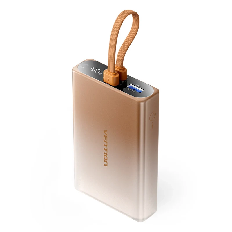 Powerbank Vention FHZJ0 10000mAh 22,5W Złoty Gradient