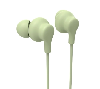 Słuchawki przewodowe Hama Curly Dokanłowe Mikrofon USB-C Zielony