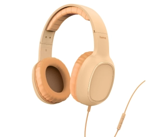 Hama Fun C Nauszne Mikrofon USB-C Pomarańczowy